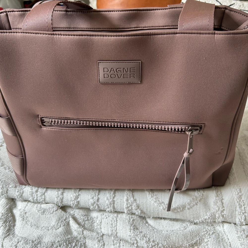 Dagne Dover Large Wade tote or diaper bag in Dune